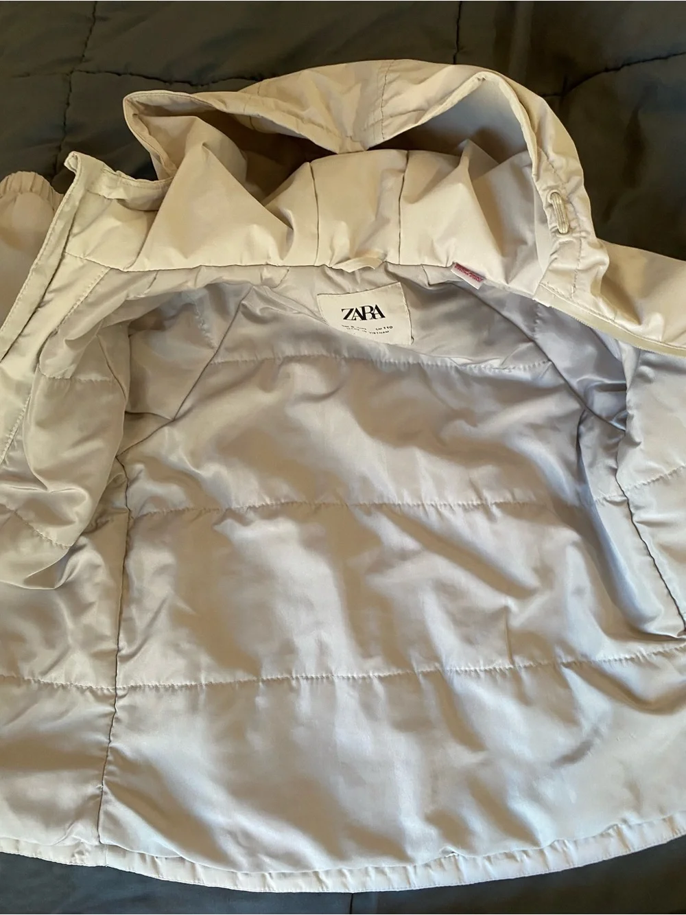 Zara Kids Hooded Windbreaker Jacket Sz 5 Yrs 110cm
